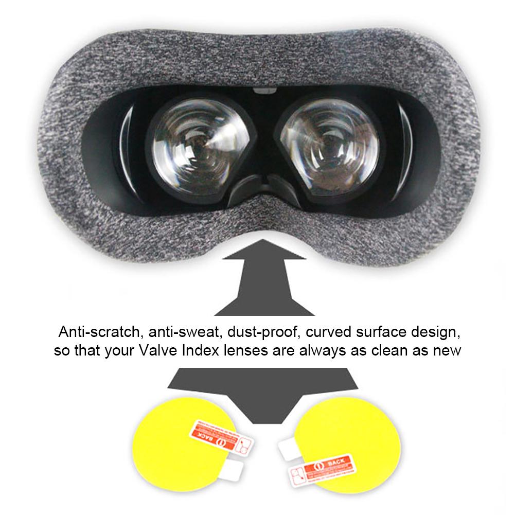 VR Lens Protector HD Clear Film Lens Protector for Valve Index Virtual Reality Screen protector accessories. 