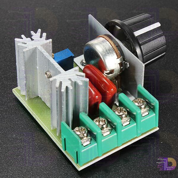 Ac 220V 2000W Scr Voltage Regulator & Motor Speed Controller - Power Bank Circuit. 