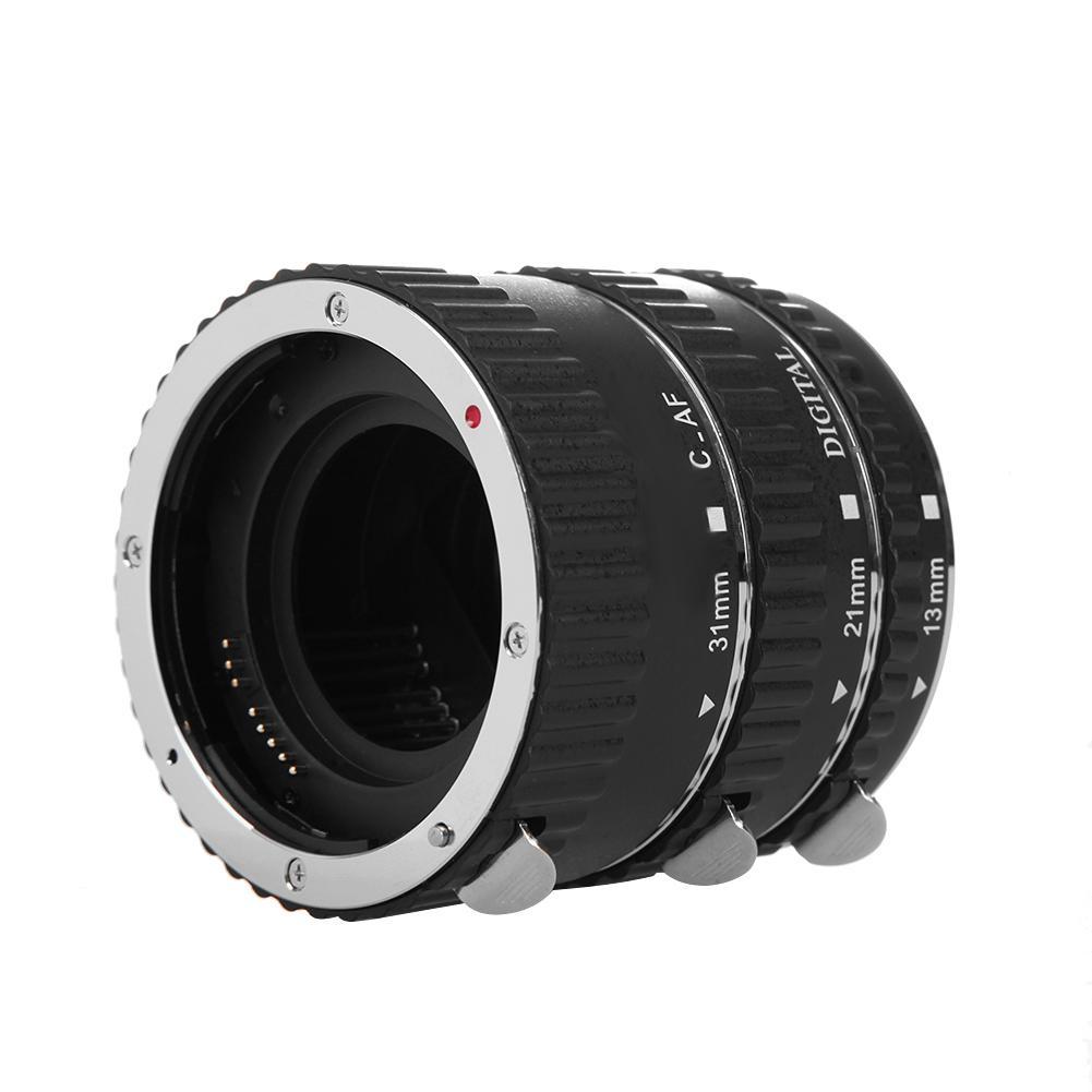 Auto Focus AF Macro Extension Tube Ring Lens Set for Canon EOS Lens M Mount. 