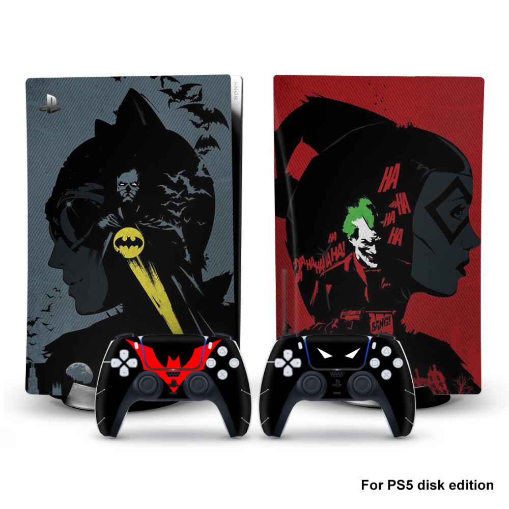 【Ready Stock】 For PlayStation 5 Skin Sticker Digital Edition Decal Cover for ps5 Console and 2 Controllers 【Exo1】. 
