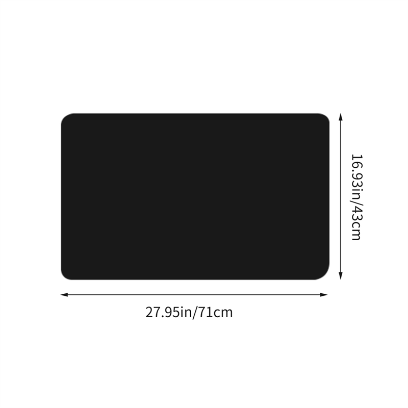 Thick Kitchen Carpet Mat Anti-Fatigue Floor Mat Waterproof Mat Comfortable And Anti-Fatigue, Suitable For Kitchen, Home, Office, Sink And Garage. 