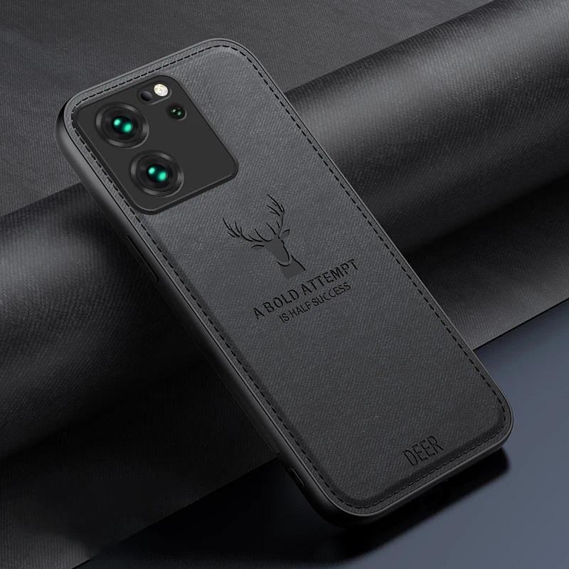 New Phone case Xiaomi 13T Pro Back cover Matte Deer Silicone Full Protection Casing Xiaomi 13TPro 23078PND5G 2306EPN60G Coque