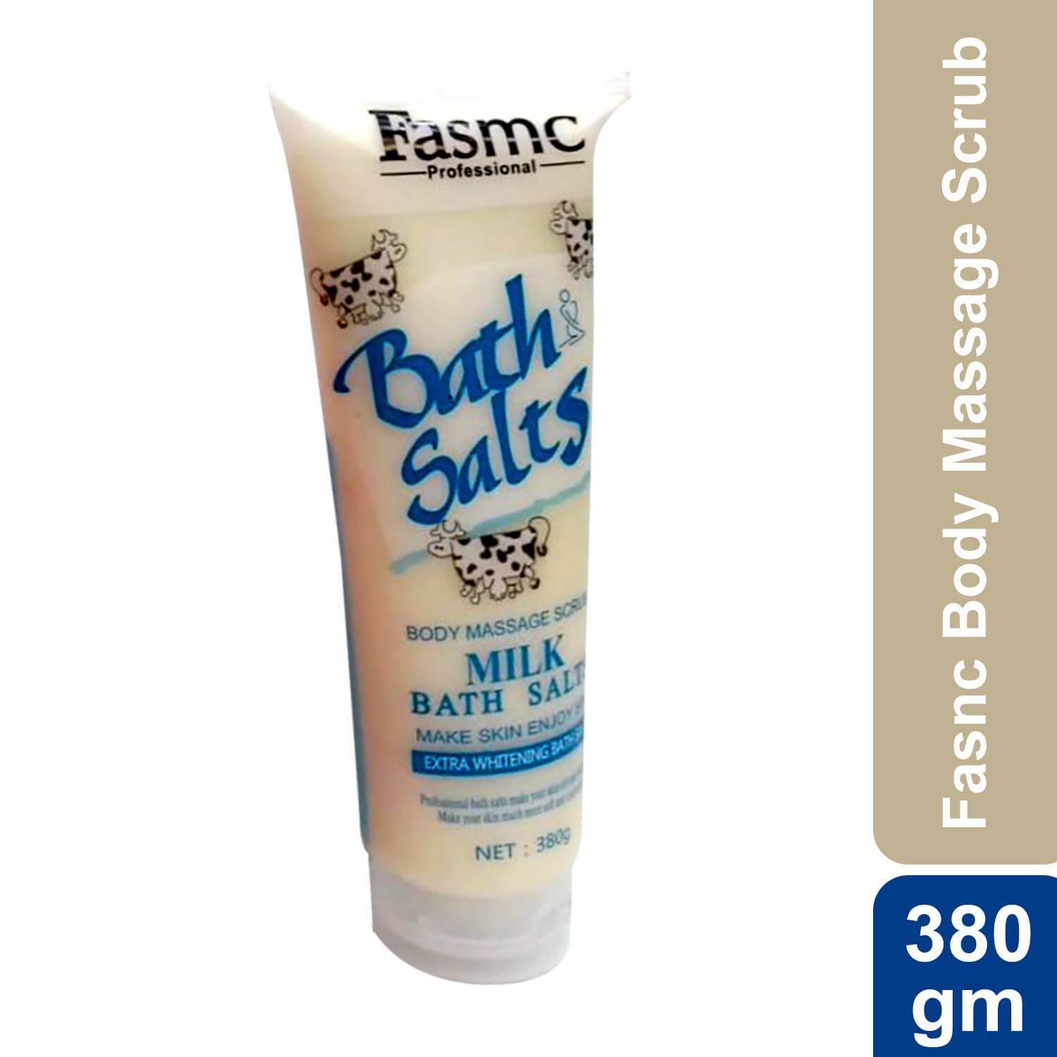 Fasmc Bath Salts Body Massage Scrub Milk 380gm