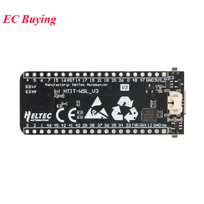 Esp32 Sx1262 Lora Wifi Ble Module Development Board Lorawan 433-470 868-915mhz Wireless Lite For Meshtastic Mesh Network. 