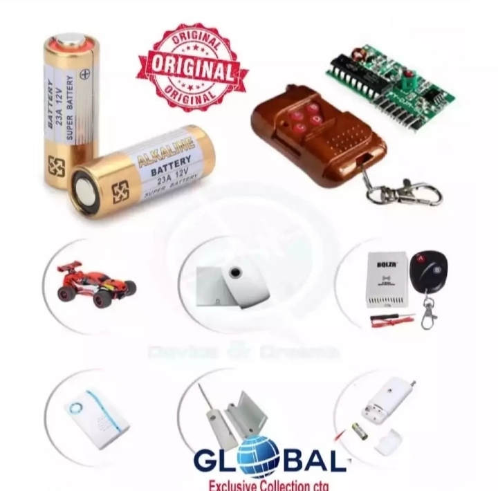 GP (12 Volt) 23A Alkaline Battery A23 23GA A23S E23A MS21 V23GA GP23A LRV08 Dry Cell 12V For Car Alarm Remote Control Doorbell. 