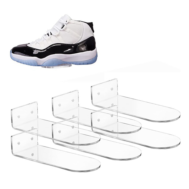 ZOROOM 30Pcs Floating Shoe Display,Sneaker Shelves Wall Mount Levitating Shoe Display Stand for Sneaker Collection or Shoes Box. 