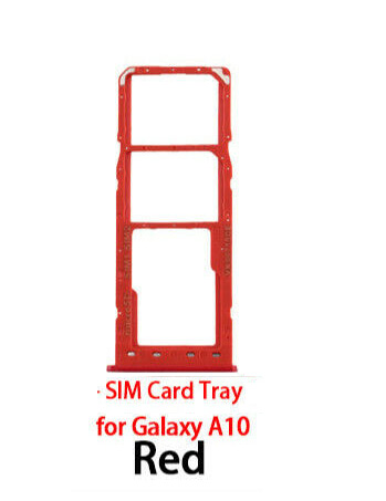 Sim Tray for Samsung Galaxy A10 (Free High Quality Sim Ejector Pin). 