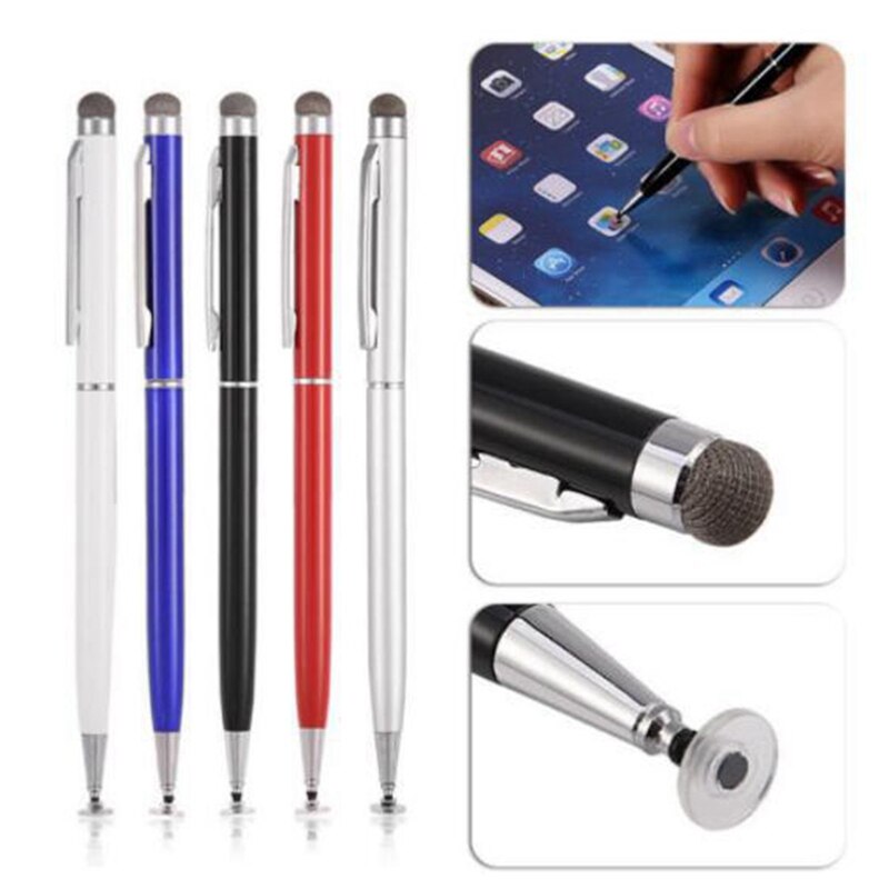 Quality Fine Point Round Thin Mini 14cm Mobile Phone Stylus Tip Capacitive Touch Screen Stylus Pen Universal For iPad For iPhone. 