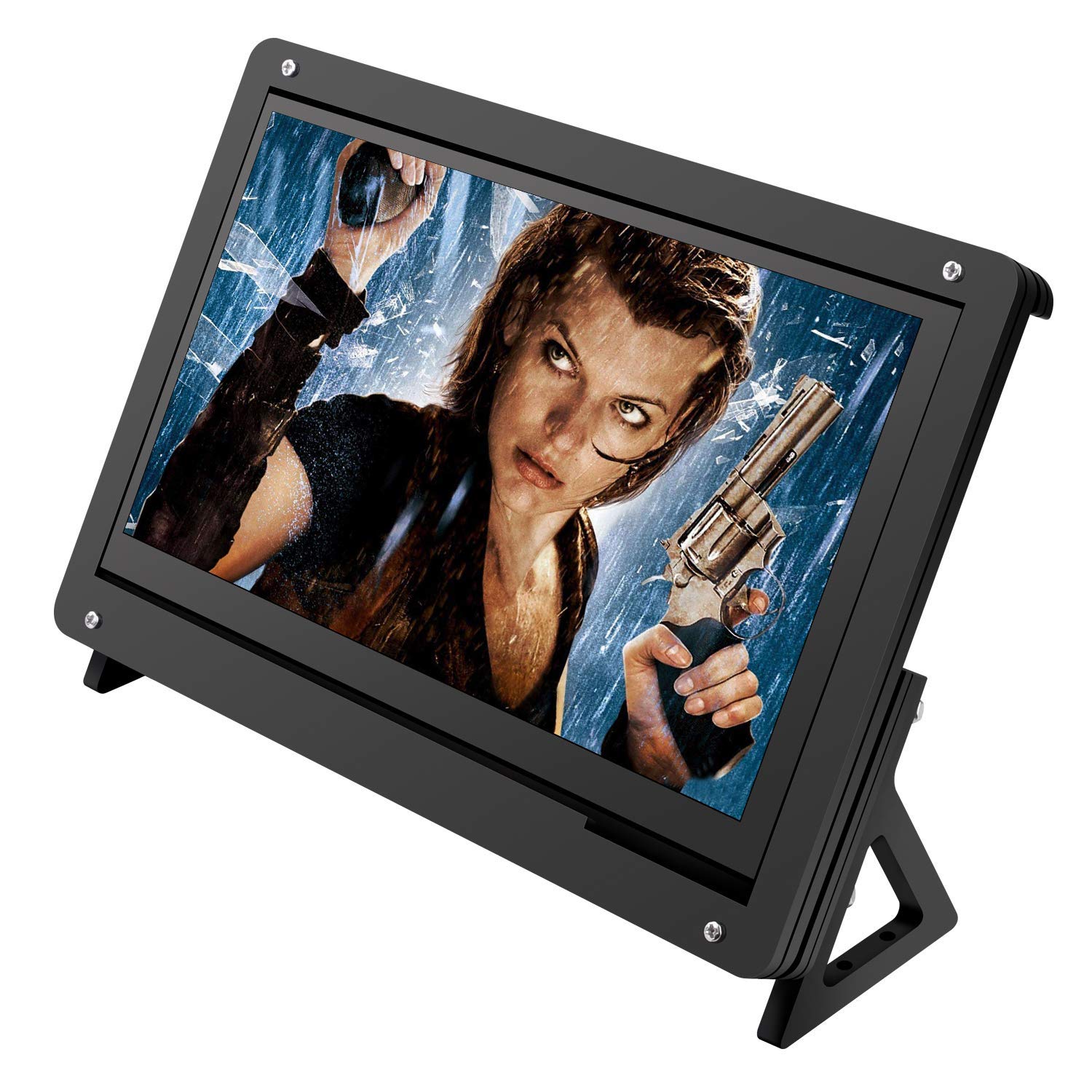 7 Inch Lcd Acrylic Bracket Case Contact Screen Case Holder Bracket For Raspberry Pi 3 Model B+. 