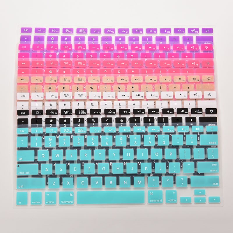 【Nice Day Toy Findings Store】(New) keyboard cover protector skin Apple MacBook Pro Mac 13 15 13 soft keyboard stickers. 