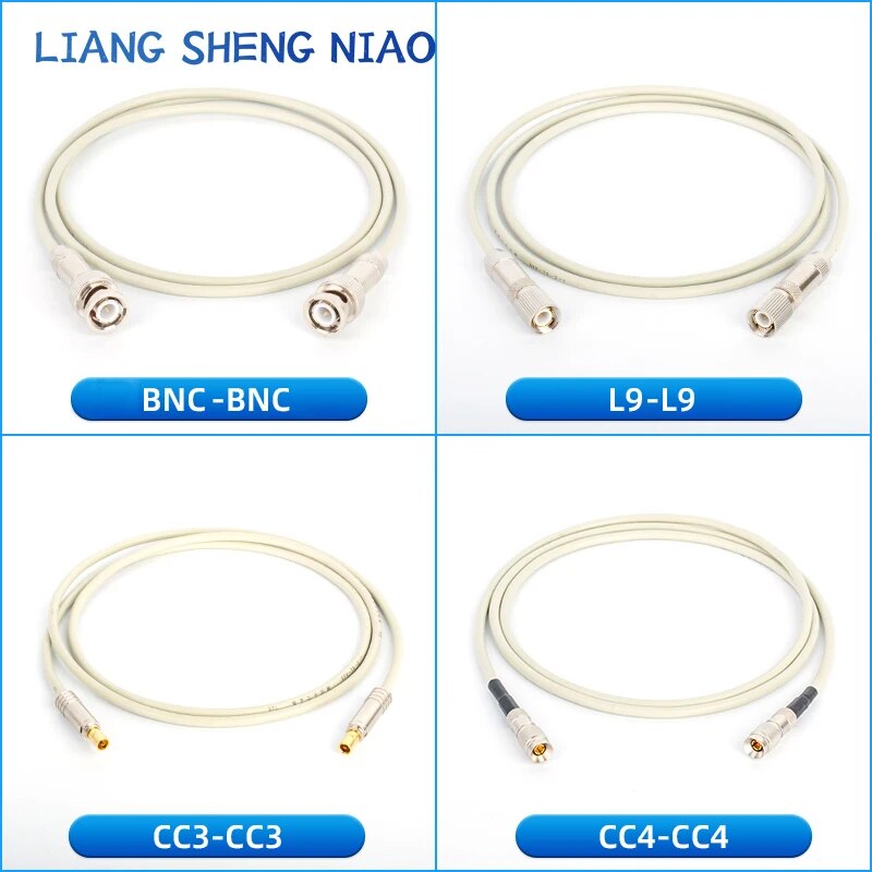 75-2-2 Coaxial cable 75ohm BNC L9 CC3 CC4 Finished product jump line BNC male to L9 male 2 million line CC3 TO CC4 Rf line. 