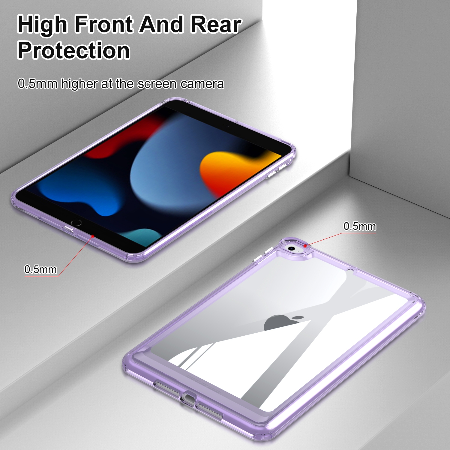 （COD)For iPad mini 5 / 4 Transparent Acrylic Case. 