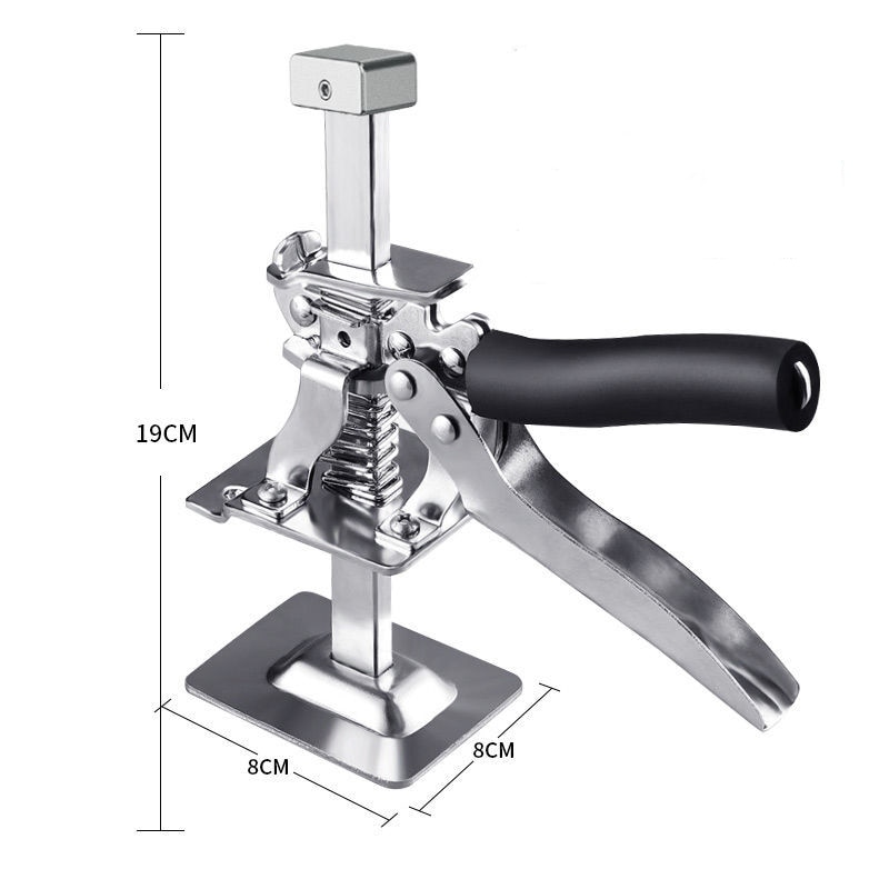Tile Lifter Labor Saving Arm Hand Lifting Tool Strong Precision Clamping Tool Cabinet Jack Anti-slip Leveling Height Regulator. 