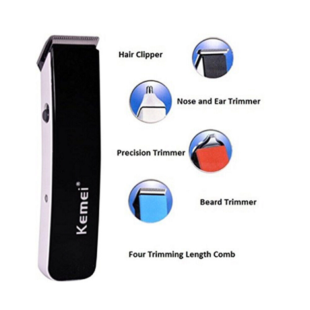Kemei KM 3580 Multifunctional Hair Clipper Electric Titanium Hair Trimmer 4 In 1 Rechargeable Men Hair Cutting Machine-5.jpg