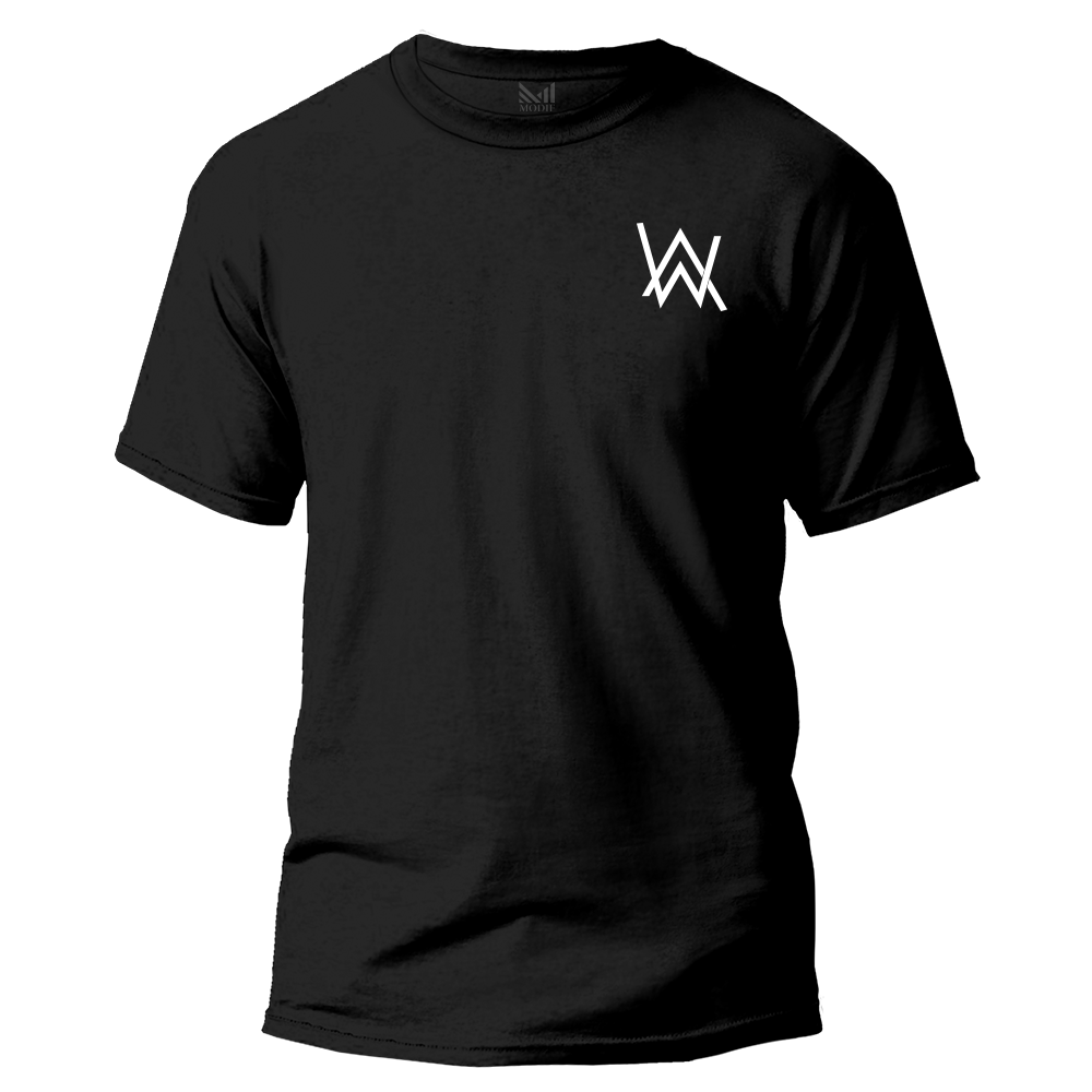 Alan Walker logo t shirt premium cotton round neck short sleeve by tshirt Modif. 