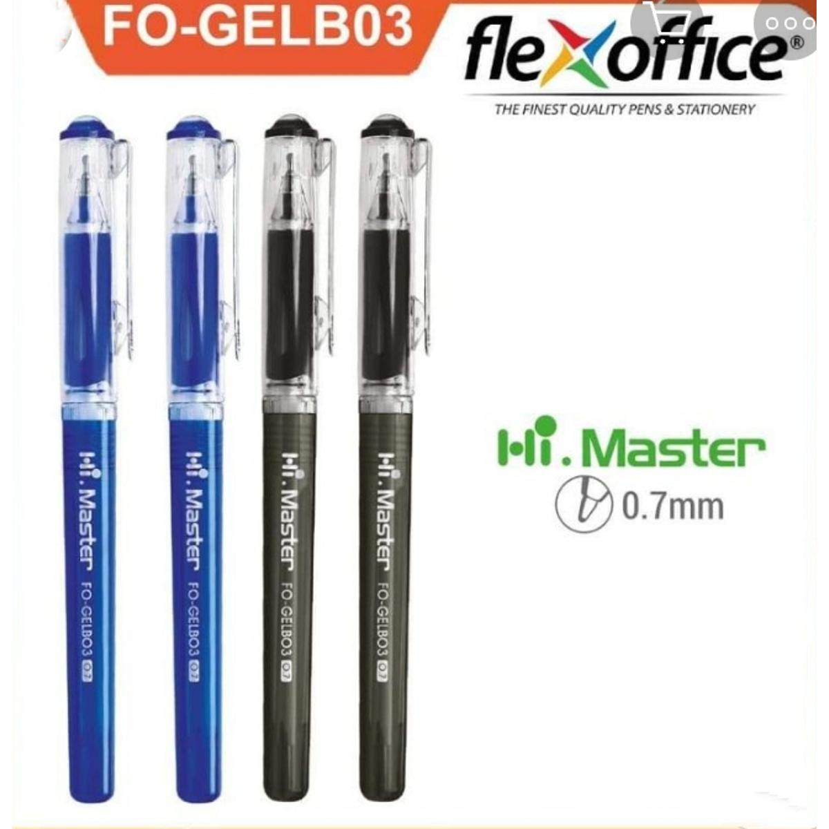 Flexoffice Hi-Master FO-GELB03 Pen, 0.7 mm nibs.