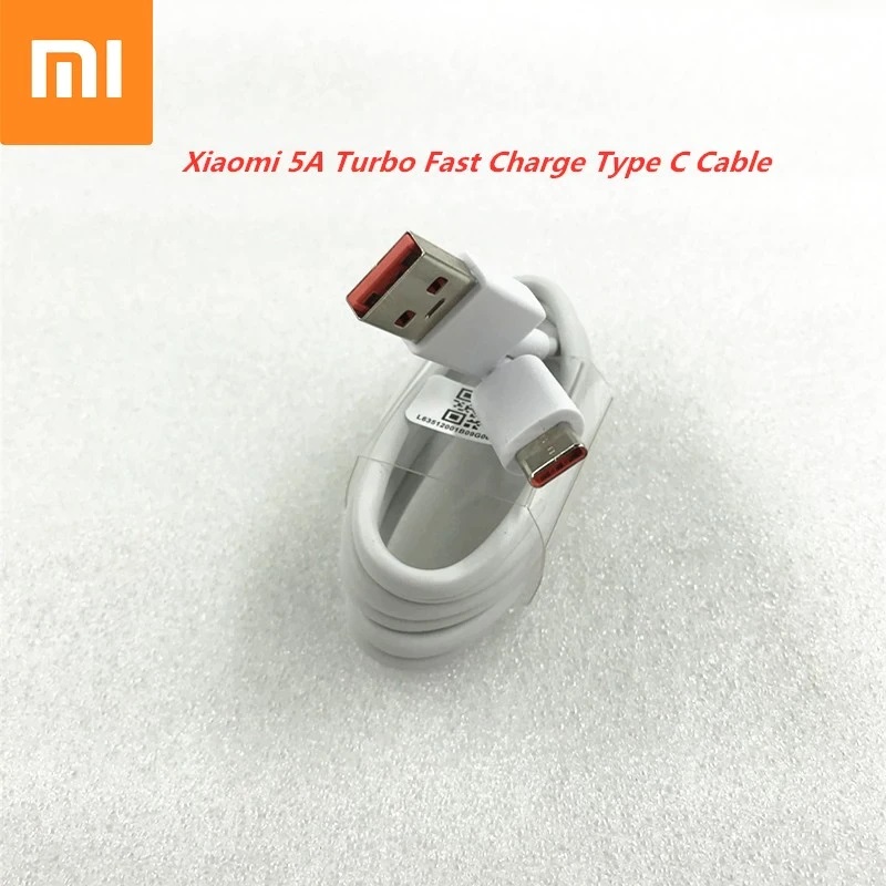 Xiaomi Mi 5A 33W EU Turbo Fast Charger QC4.0 Adapter 100cm 5A type c cable for Mi 11 10 9 10T pro 5G 9T Pro Redmi K30S Note9S. 