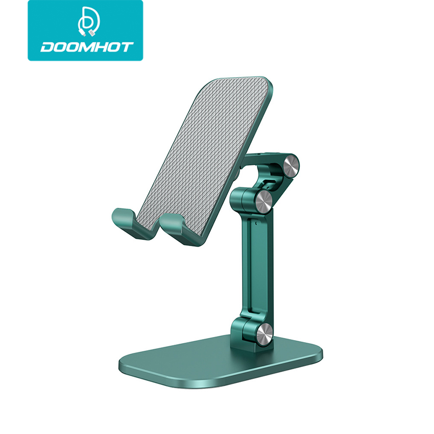 DoomHot Phone Holder Premium Universal Phone Stand Portable Adjustable Angle Folding Smart Phone Stand Dock Holder. 