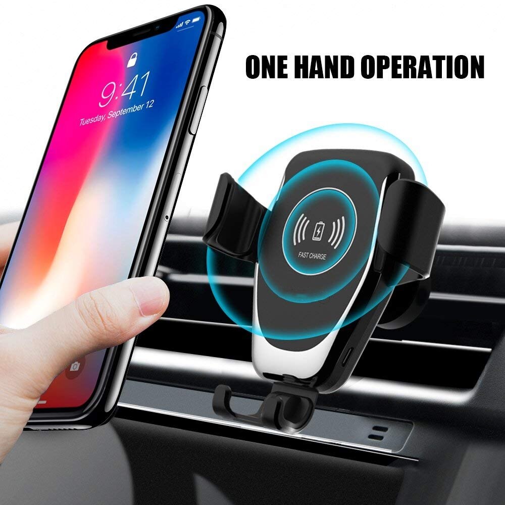 Wireless Car Charger Gravity Stand For Samsung S10 S10e Note 10 9 10W Fast Charging Holder For iPhone 11 X XS MAX XR 8 BQ. 