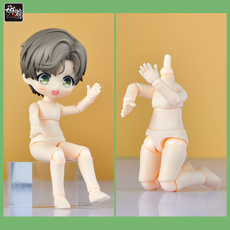 New 10cm Ymy Ob11 Doll Body for Gsc Head,1/12bjd,Obitsu 11Toys Accessories Repories Replacement Joint Hand-made nendoroid Superman. 