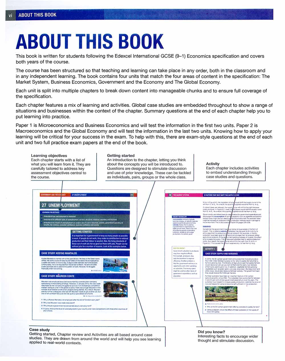 Edexcel International GCSE (9-1) Economics Student Book. 