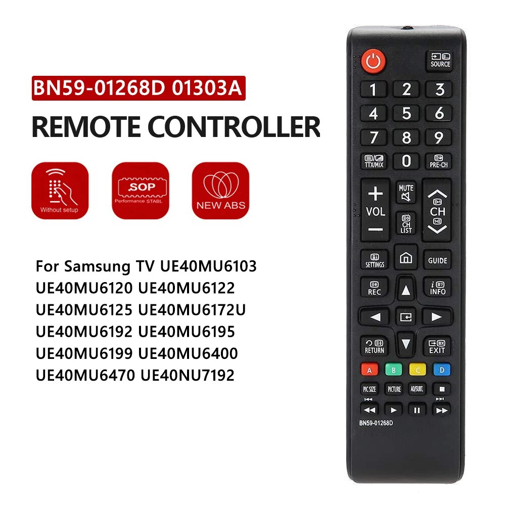 BN59-01268D For Samsung Smart TV Remote Controller For Samsung UE40MU6103 UE40MU6120 UE40MU6122 UE40MU6125 UE40MU6172U Control. 