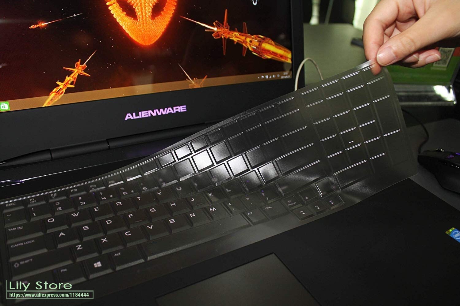【happy one】For Dell Alienware 17 R2 R3 R4 2015 2016 2017 version 7006SLV 7092SLV 8342SLV Cover Protector TPU. 