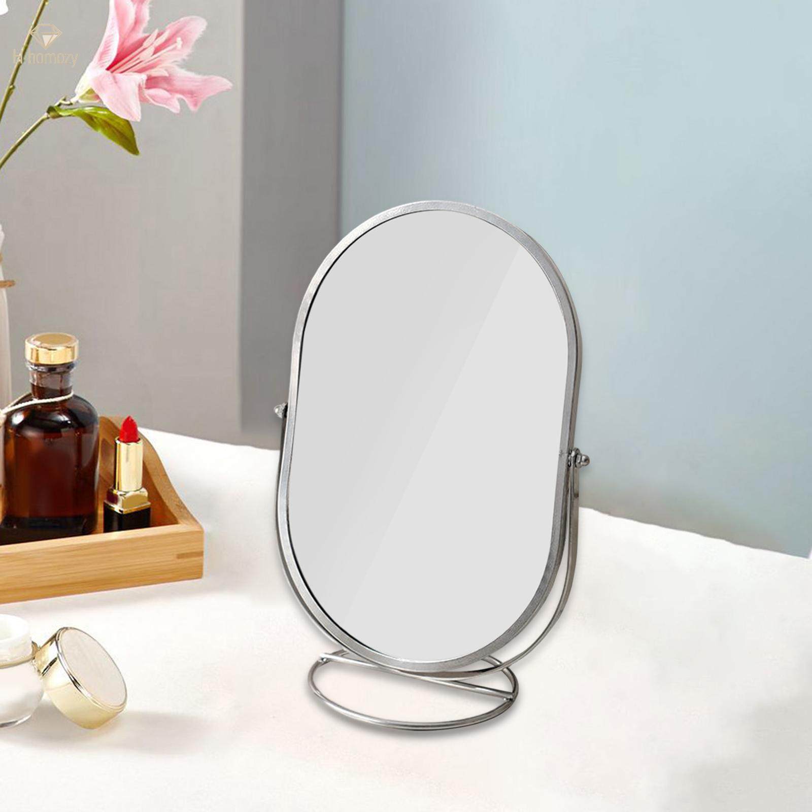 Desktop Stand Mirror Small Tabletop Dressing Mirror for Desktop Bedroom Dorm. 