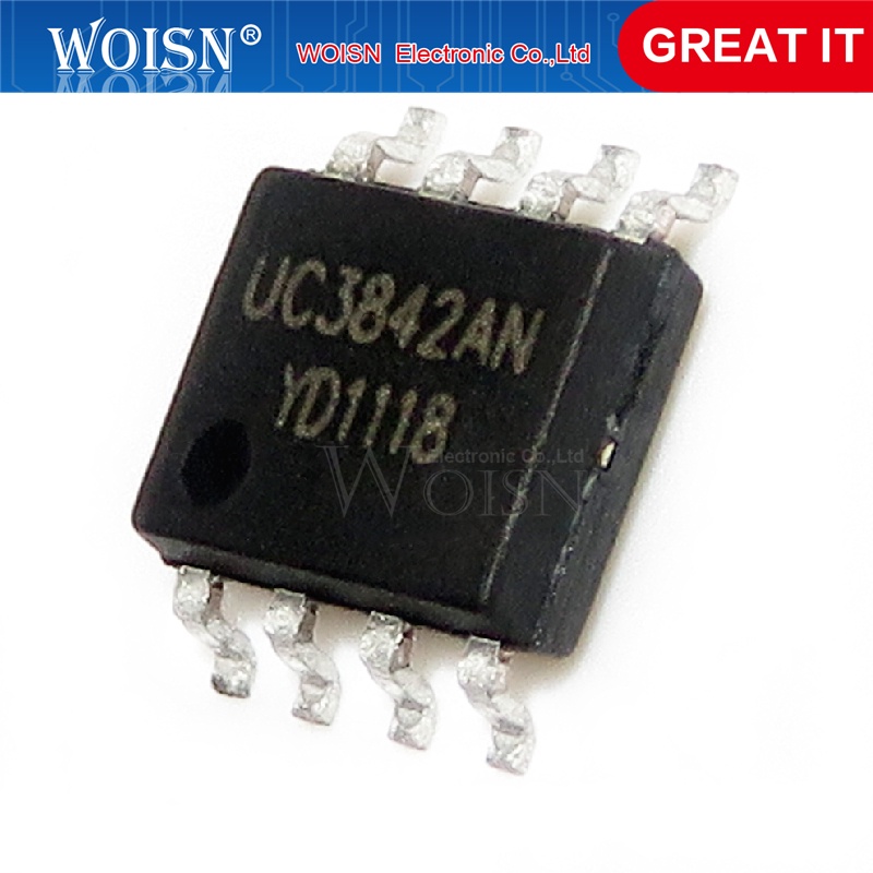 10pcs/lot UC3842A UC3842 3842B UC3842B 3842 SOP-8 The new quality is very good work 100% of the IC chip In Stock. 