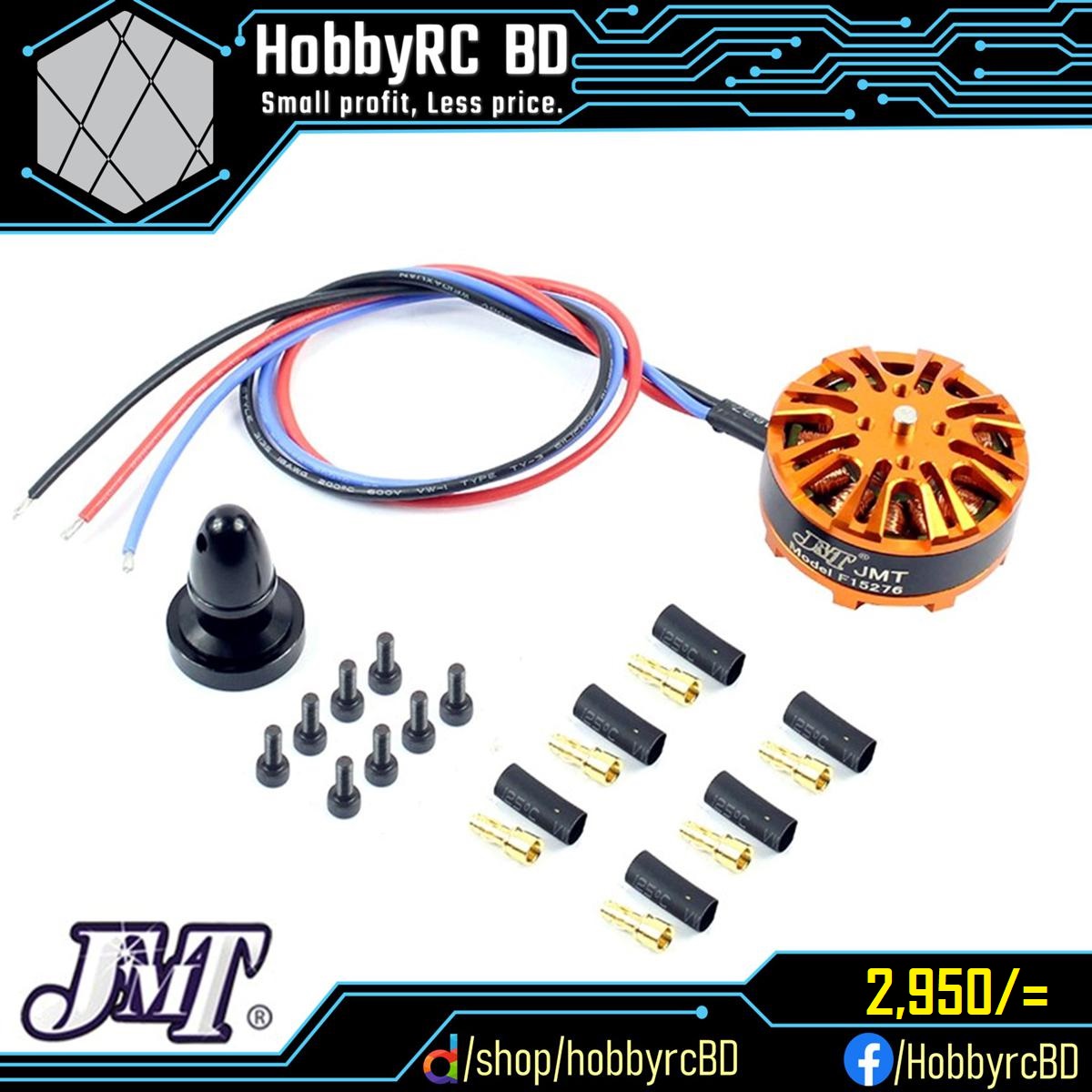 JMT MT3508 700kV 2S-4S Brushless DC Motor for RC Multirotor suitable for 12-14 inch Prop