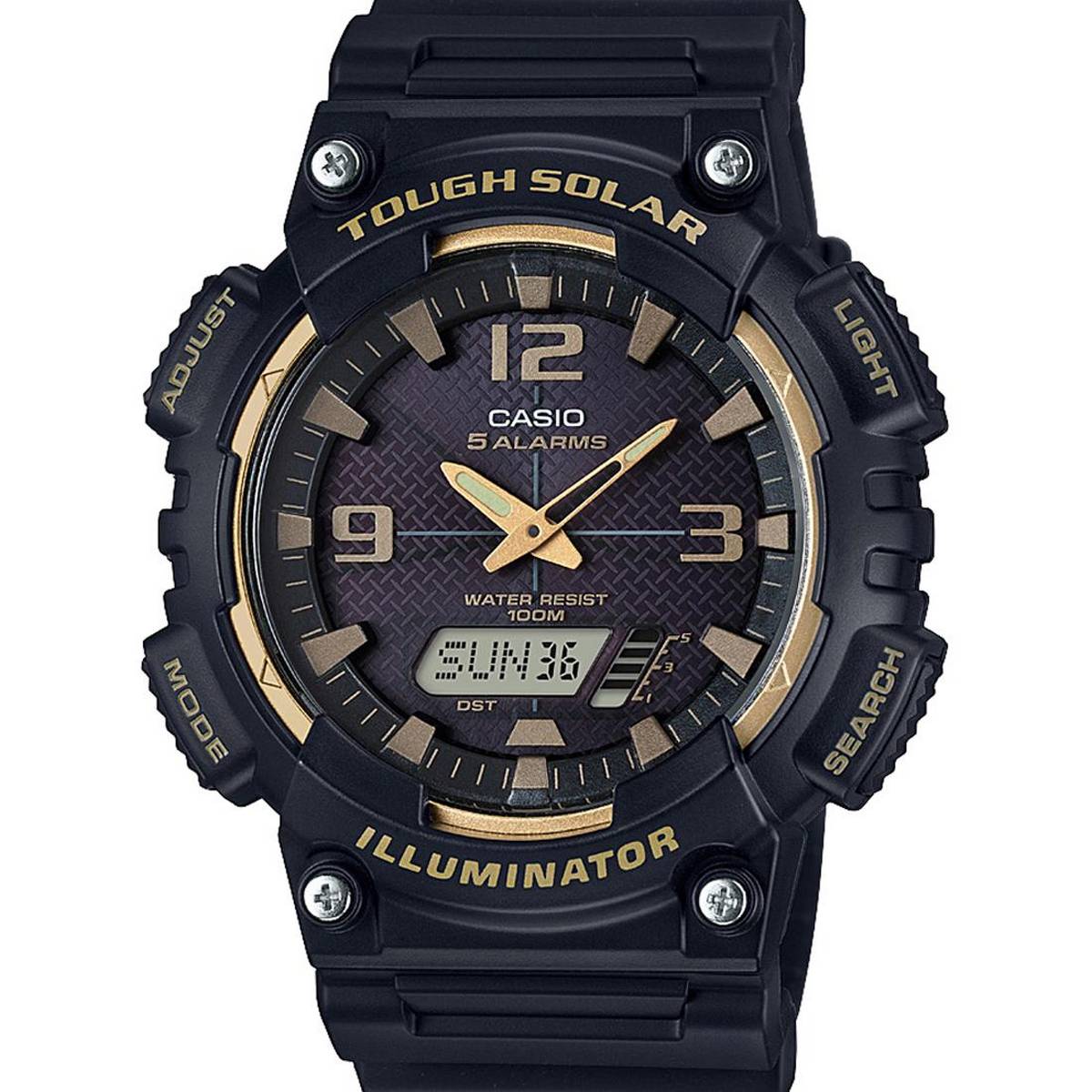 Casio Youth AQ-S810W-1A3VDF Analog-Digital Wrist Watch For Men - Black