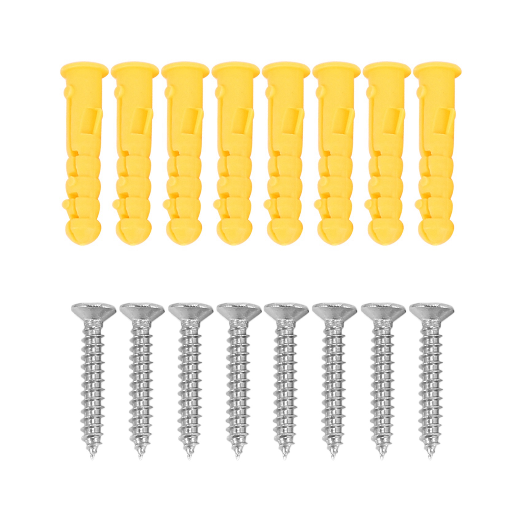 8 Sets Of Suspended Ceiling Wall Mount U-Shaped Hooks Hammock Hook Metal Base Plate with Hook. 