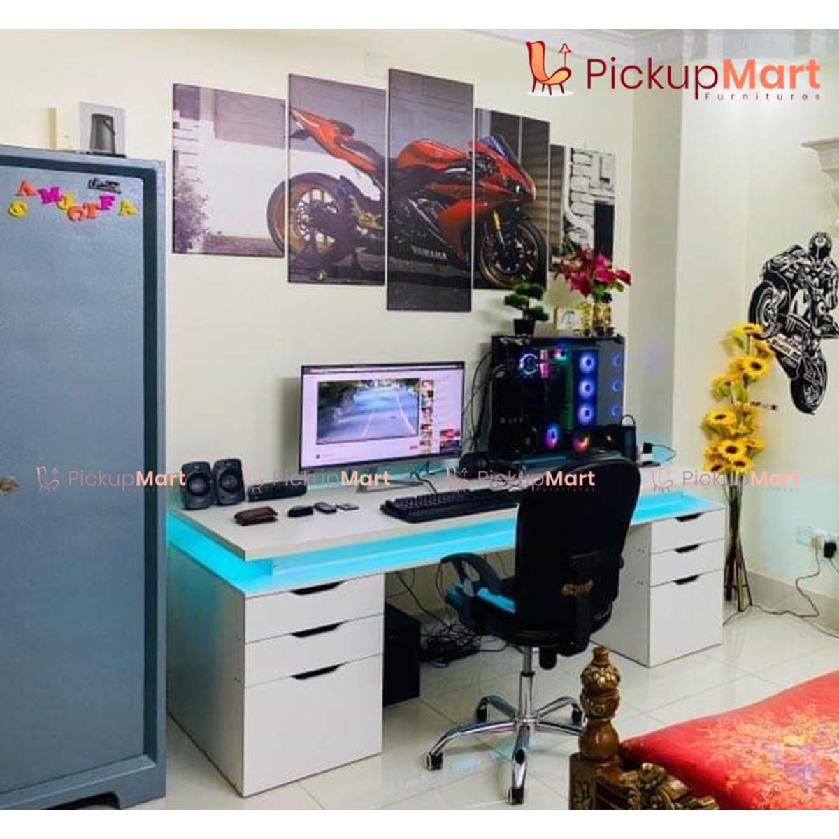 GDI-62 | Simple Gaming Table | PC Table | Reading Table | Writing Desk | Office Desk | Study Table | Workstation | Computer Table |