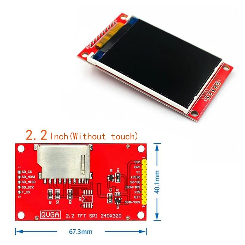 1.44/1.8/2.0/2.2/2.8 Inch TFT Color Screen LCD Display Module Drive ST7735 ILI9225 ILI9341 Interface SPI 128*128 240*320. 