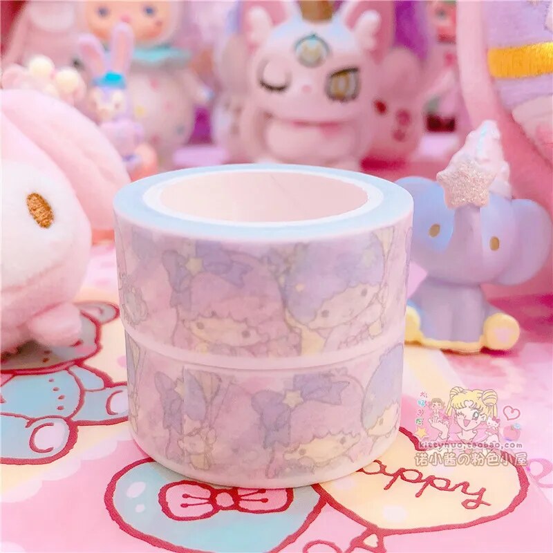 2PC/lot Creative Japan  Little twin stars My melody Stickers Diary Label Pack Decor Scrapbooking DIY Stickers for girls