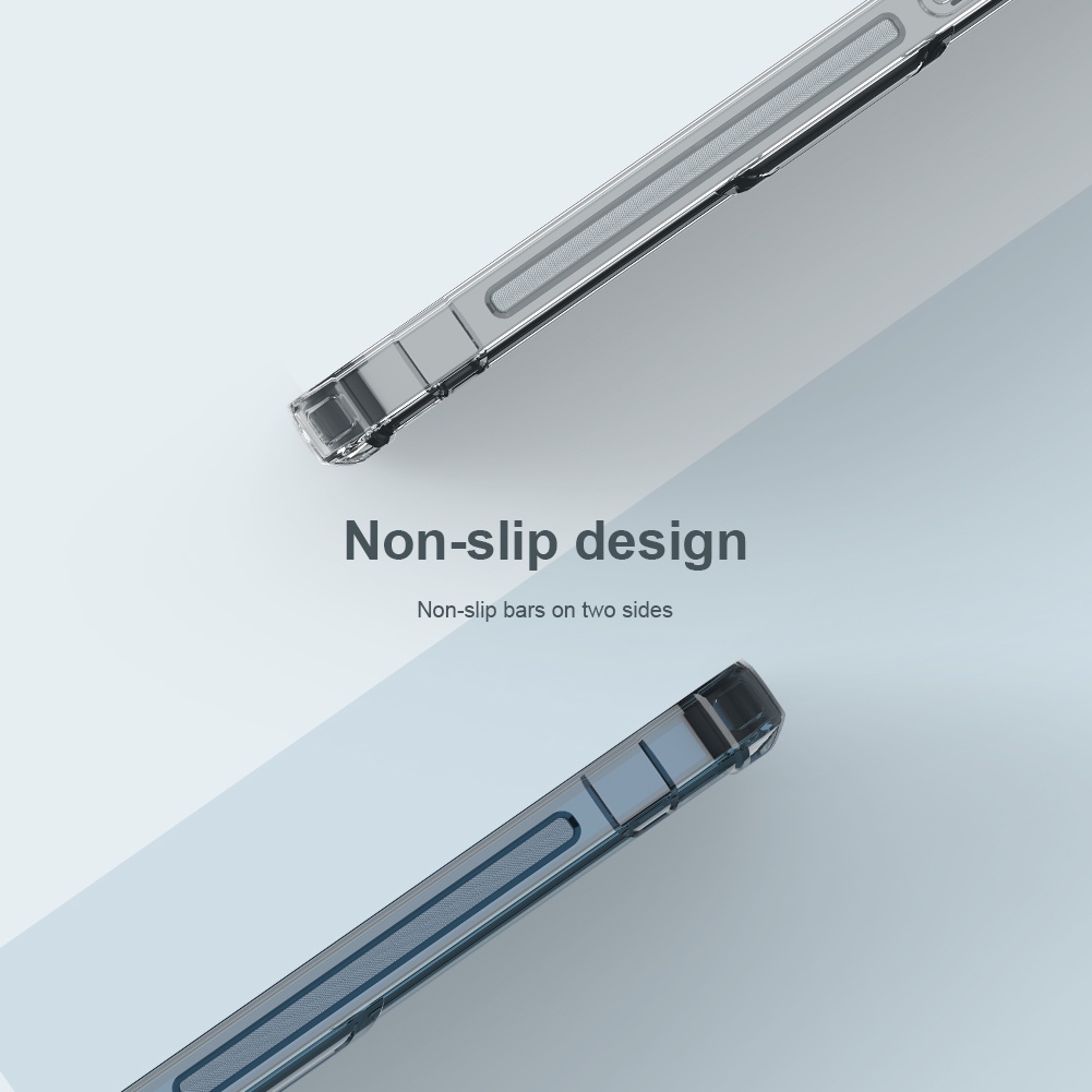 Nillkin Nature Pro TPU Magnetic Casing For iPhone 13 Pro Max Phone Case Ultra Thin Transparent Shockproof Soft Back Cover. 