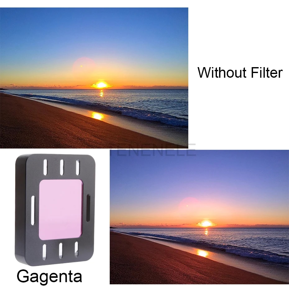 Action Camera Filter For Sony HDR AS50 AS300 AS300R Polarizing UV ND Filters For Sony MPK-UWH1 Waterproof Diving Housing Case. 