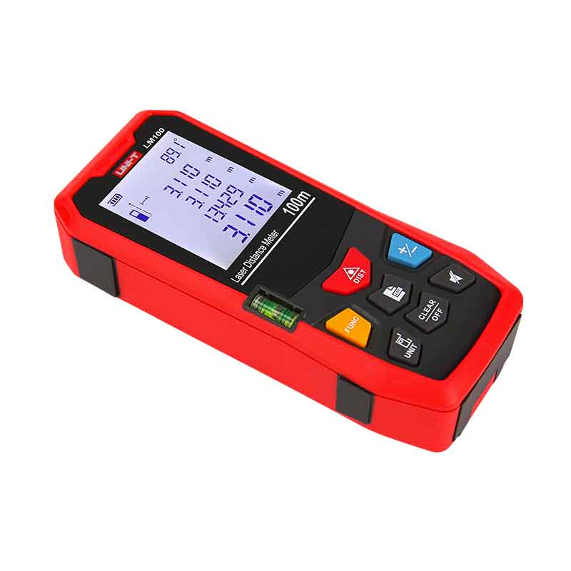UNI-T LM100 Distance Meter 100M (328ft) LASER Measure - Kings Trading. 