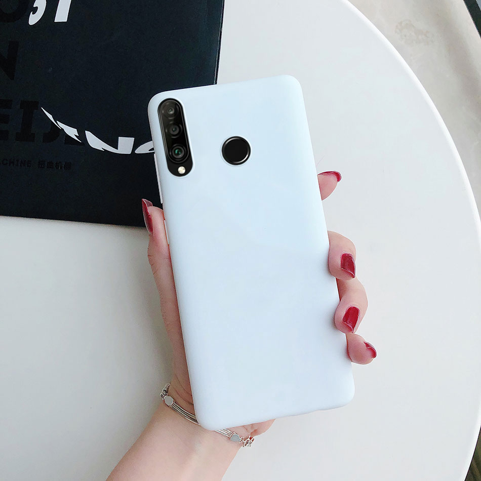 Case For Huawei P40 Lite E P30 Lite Pro P20 Lite P10 P Smart Plus Z 2019 2018 Matte Soft Back Cover Case. 