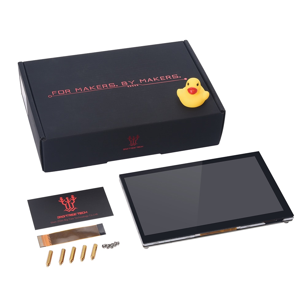 BIGTREETECH BTT PITFT50 TFT43 TFT70 DSI Capacitive Touch Screen Raspberry Pi LCD Display 3D Printer Parts For Octopus Pro Board. 