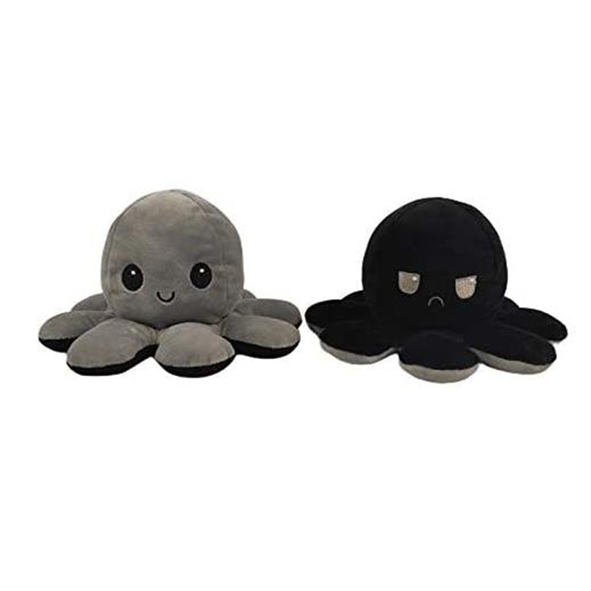 grey octopus plush