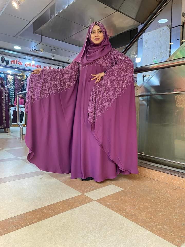 New Exclusive Stylish Burka Collection Dubai Cherry