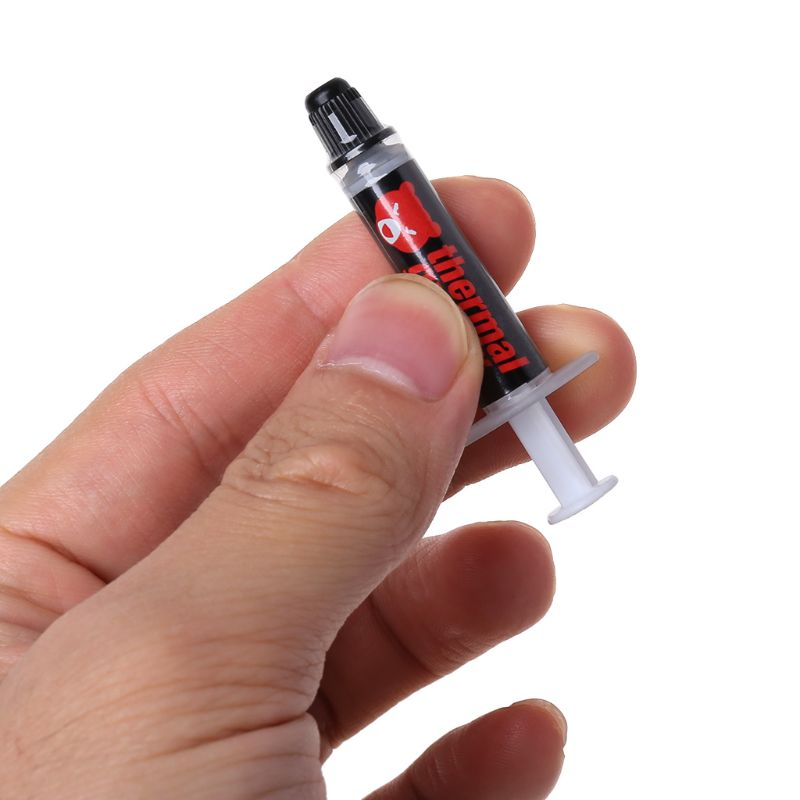 Thermal Grizzly Kryonaut 1g for CPU AMD Intel Processor Heatsink Fan Comund Cooling Thermal Paste Cooler Thermal Grease-Black. 