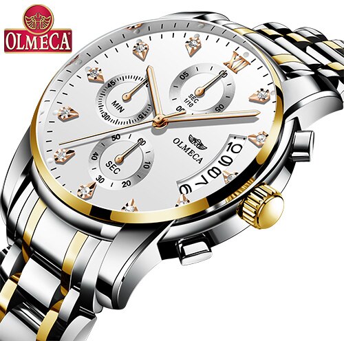 Olmeca Clock Military Relogio Masculino Waterproof Watches Luminous  Chronograph Mens Wrist Watch: Buy Online at Best Prices in Bangladesh |  Daraz.com.bd
