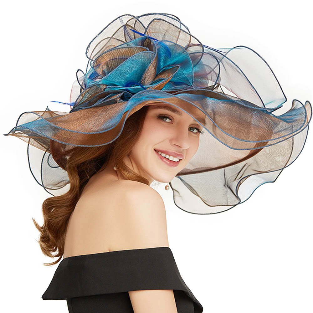 FS Summer Church Hats For Women Elegant 