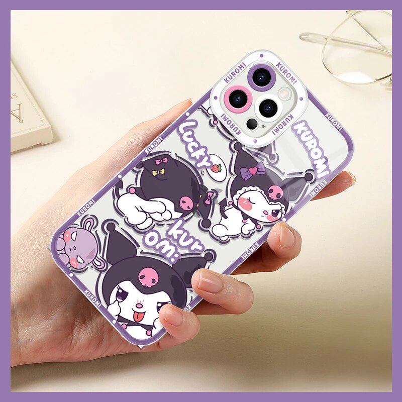 My Melody Kuromi Case For Realme 6 7 7i 8 8i 9 10 Pro Plus C11 C15 C20 C21 C21Y C31 C35 C55 GT Neo 2 Pro 5 SE Silicone Cover. 