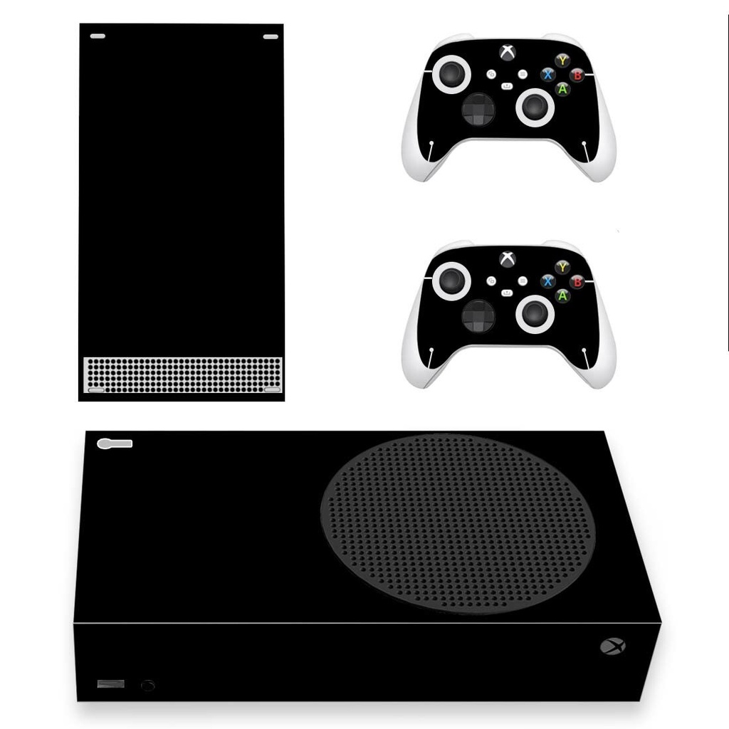 Solid Color Skin Sticker Set For Xbox Series S Console And Controller Stickers Covers Decal 16 Colors Available