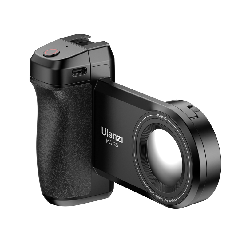 Ulanzi MA35 Phone Camera Grip Handle MagSafe Bluetooth Shutter Smartphone Selfie Stablizer Vertical Horizontal. 