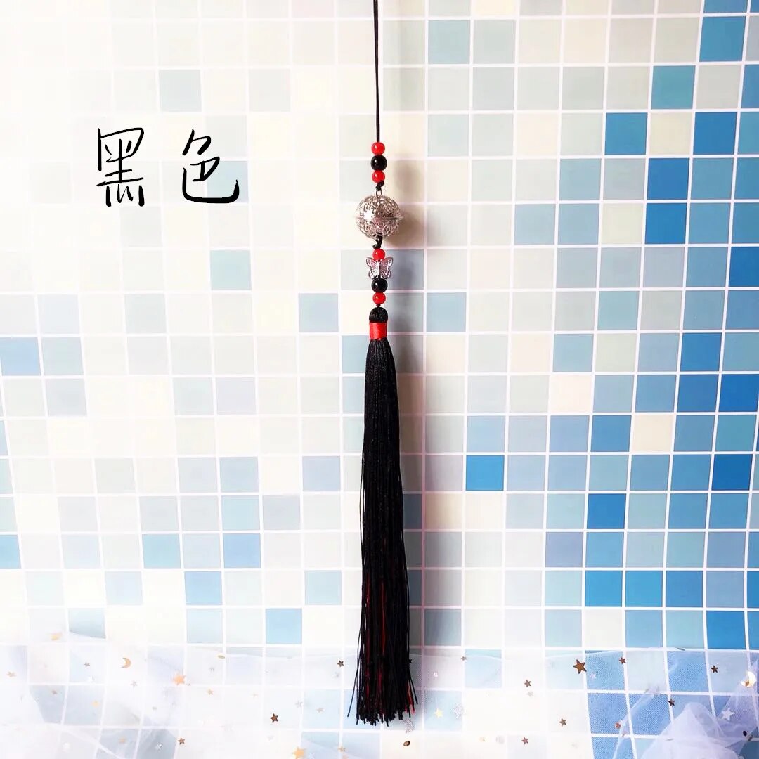 【Mary DAI Store】MO Dao Zhu Shi WeiWu Xian LanZhan Bell Tassel Pendant  bag charm