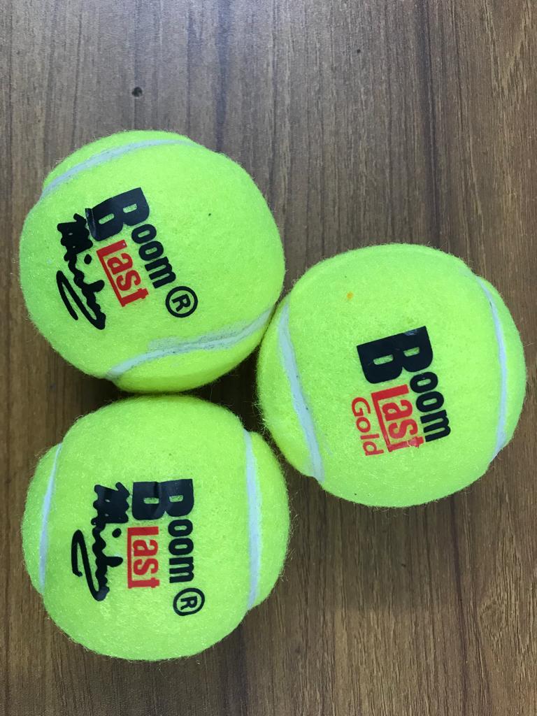 Boom Blast Conventional Tennis Ball -3Pcs- Unit - Enjoy Consistent Performance And Durability With Every Swing. 